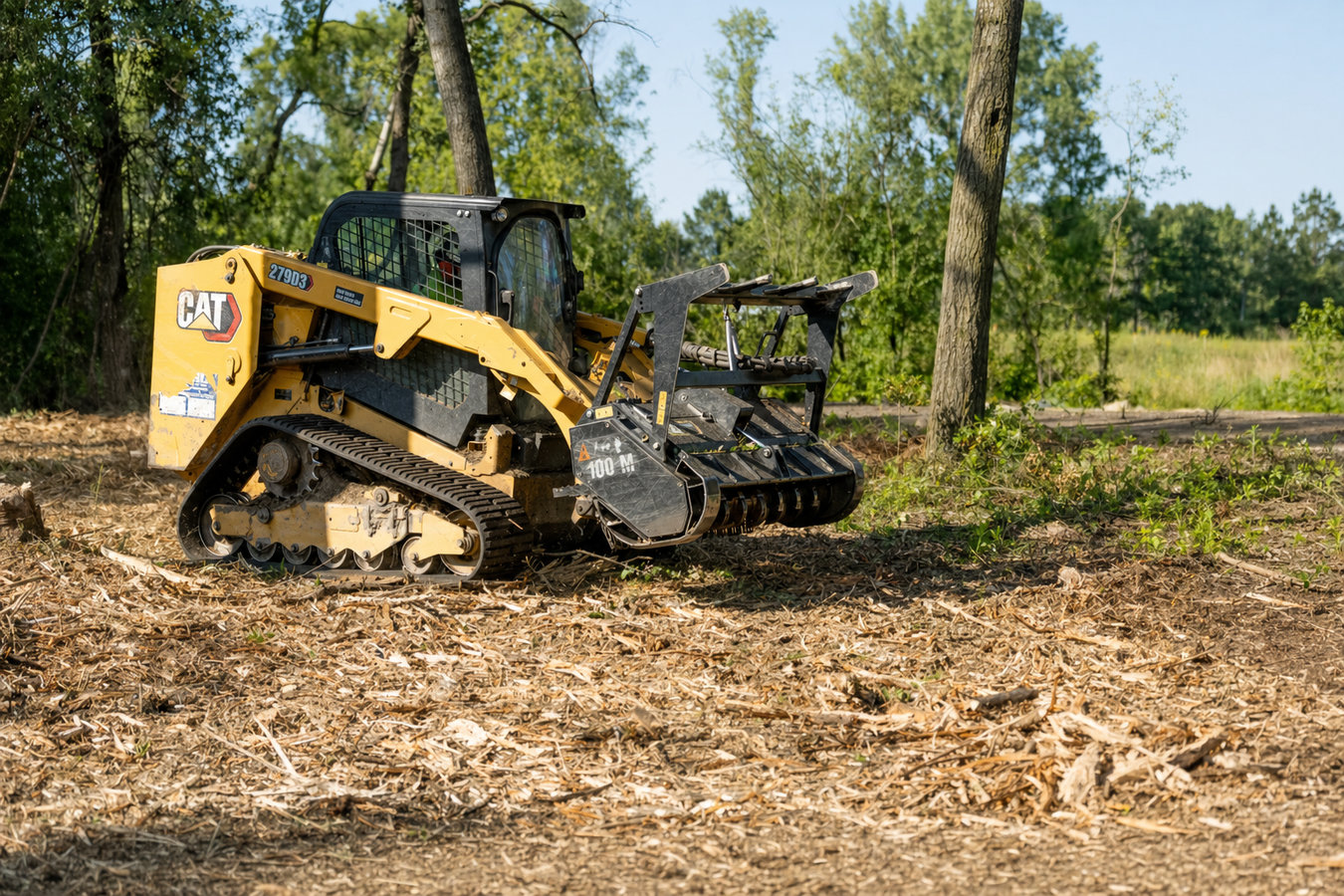 Land clearing in Aliso Viejo, CA